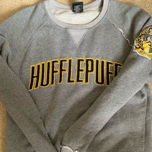 Hufflepuff sweater.